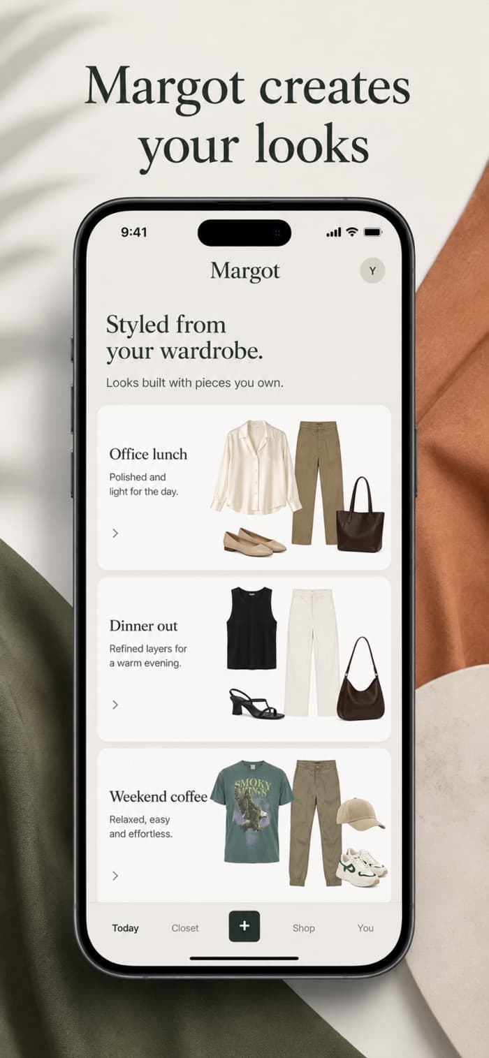 Looks built from your own wardrobe
